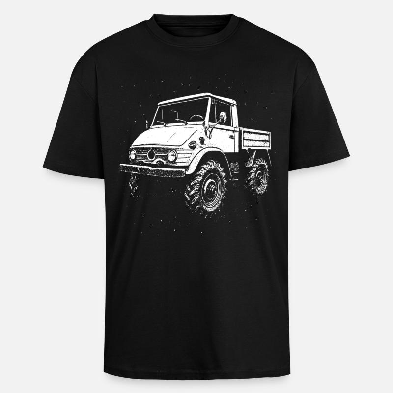 Kraftpaket mit Kultstatus - Oversized Heavyweight Unisex T-Shirt - Schwarz