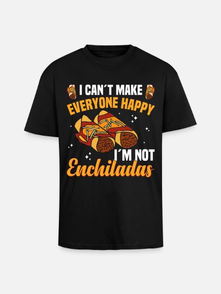Enchilada Lover Mexikanische Küche Speisegericht - Oversized Heavyweight Unisex T-Shirt - Schwarz