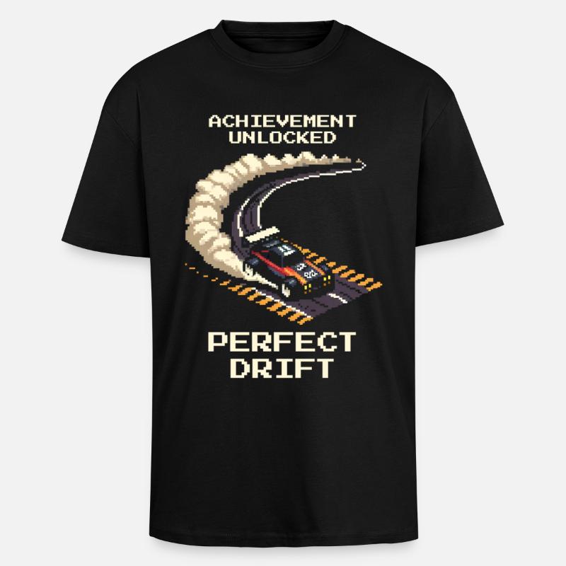 Erfolg: Perfekter Drift | RC Drift - Oversized Heavyweight Unisex T-Shirt - Schwarz