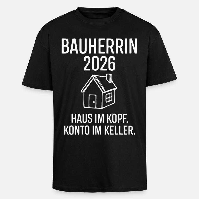 Prix du Constructeur 2026 - T-shirt unisexe oversize épais - noir