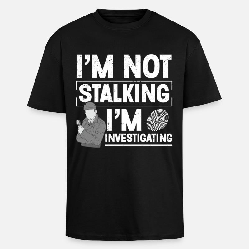 Observation Costume Badge Guard Private - Unisex Oversized Heavyweight T-shirt - black