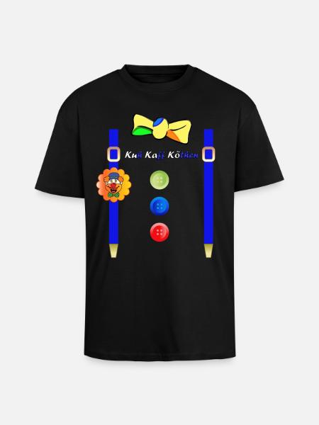KuKaKö - Karnevalsfest Fastelavndag Mandag Köthen - Unisex oversized heavyweight t-shirt - sort