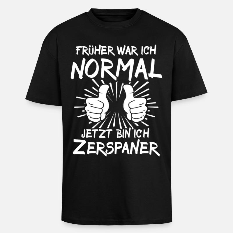Lardeurs - T-shirt unisexe oversize épais - noir