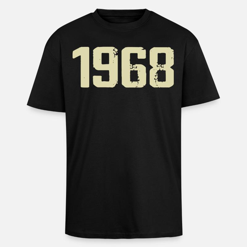 Jubilee 1968 - Unisex Oversized Heavyweight T-shirt - black