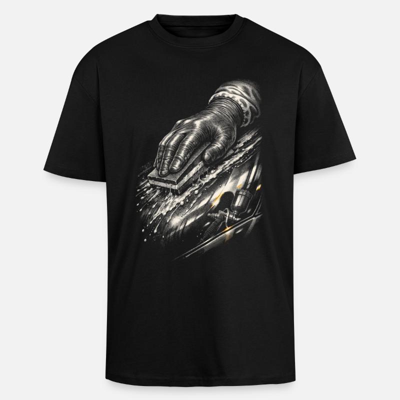 Vehicle Painter Car Painter Painter - Unisex Oversized Heavyweight T-shirt - black