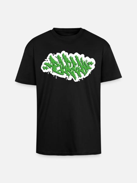 BLEGH SCREAM FUNNY METAL LOVER GIFT - Unisex Oversized Heavyweight T-shirt - black