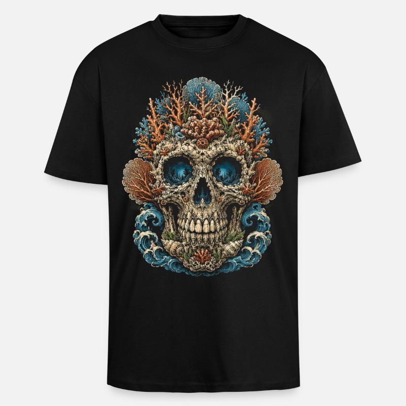 Belize Belizean Root - Unisex Oversized Heavyweight T-shirt - black