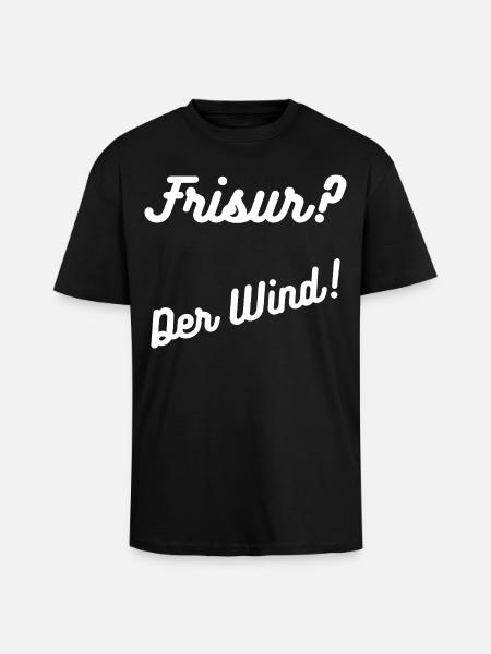 Heimatliebe Nord/coiffure ? - T-shirt unisexe oversize épais - noir