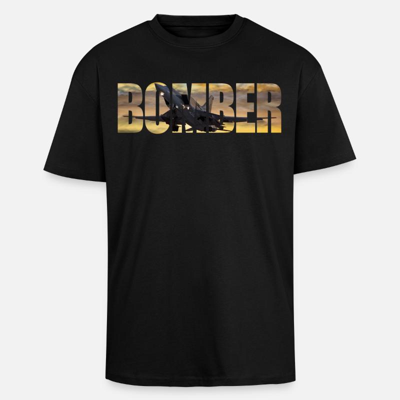 bombardier Tu-22 M3 - T-shirt unisexe oversize épais - noir