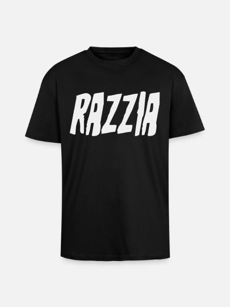 Operation and Control Raid - Unisex Oversized Heavyweight T-shirt - black
