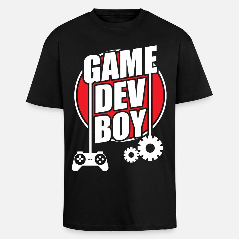Game developer - Unisex Oversized Heavyweight T-shirt - black