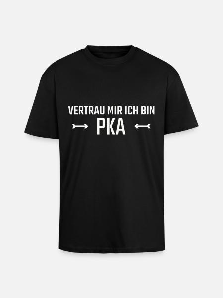 PKA Trust me - Unisex Oversized Heavyweight T-shirt - black