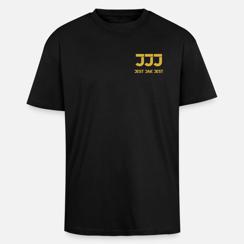 C’est ce que c’est - logo - T-shirt unisexe oversize épais - noir