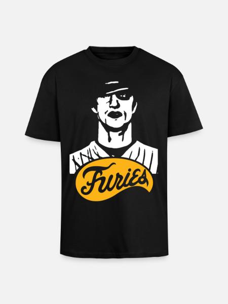 Furies Logo Vintage - Unisex oversized heavyweight t-shirt - sort
