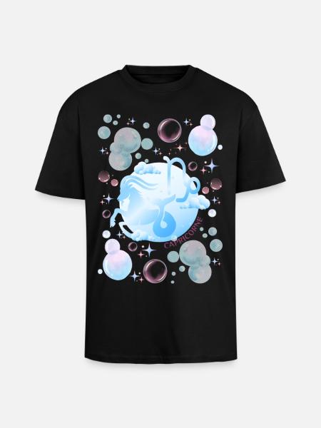 Steinbock-Frau – Astrologiegeschenk - Oversized Heavyweight Unisex T-Shirt - Schwarz
