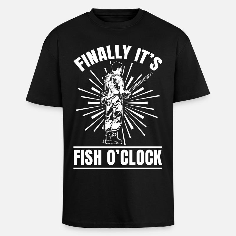 Angellehrer Lustiger Spruch - Oversized Heavyweight Unisex T-Shirt - Schwarz