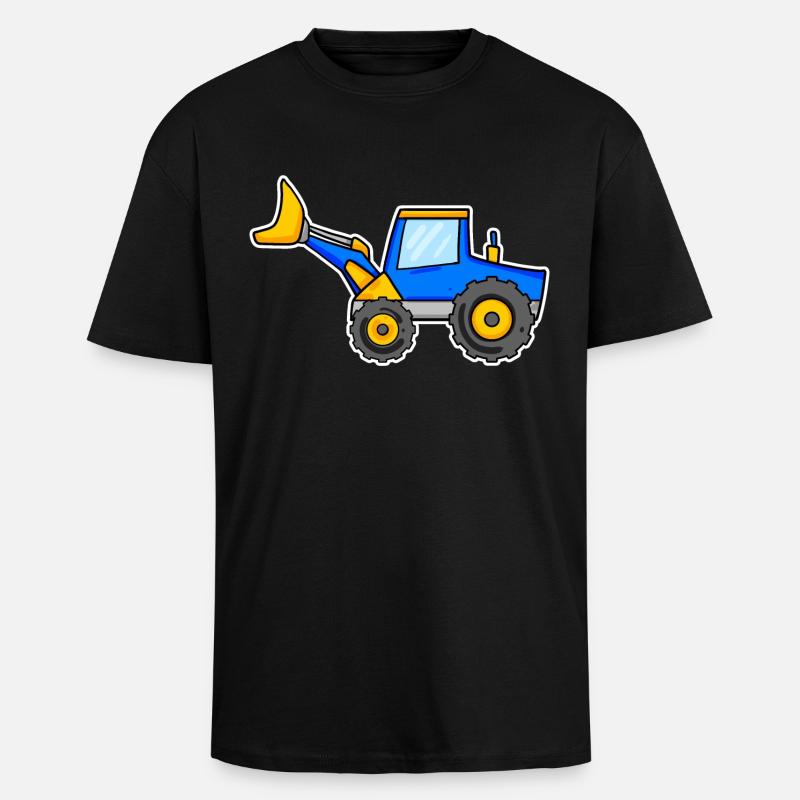 Bagger - Oversized Heavyweight Unisex T-Shirt - Schwarz