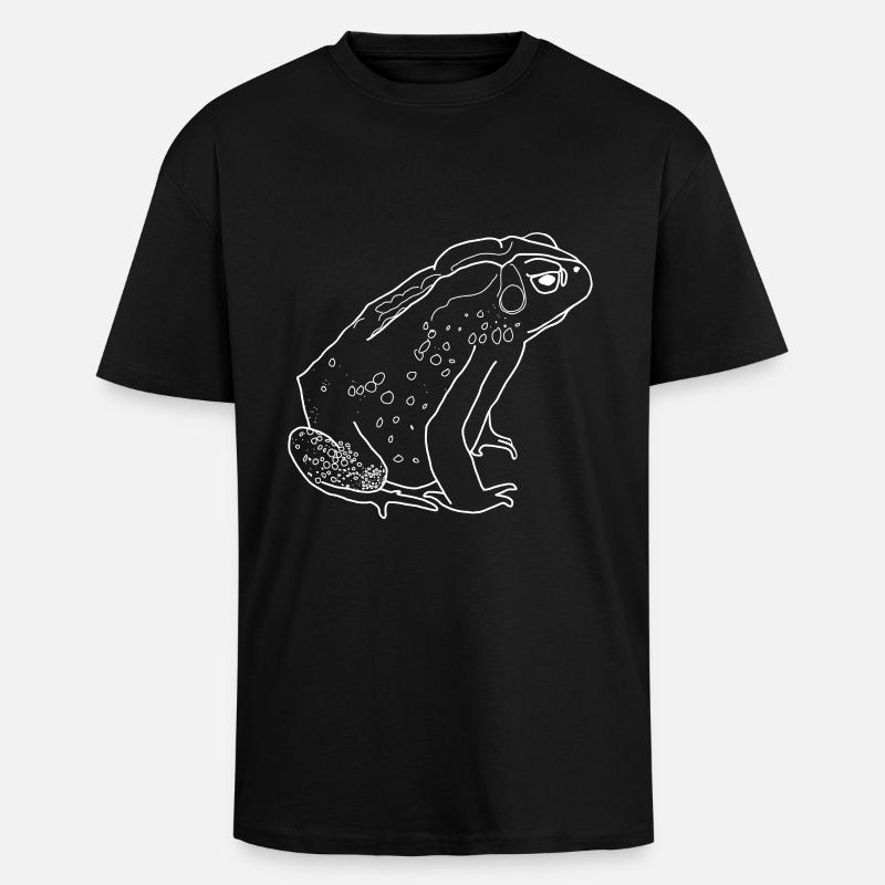 toad - Unisex Oversized Heavyweight T-shirt - black