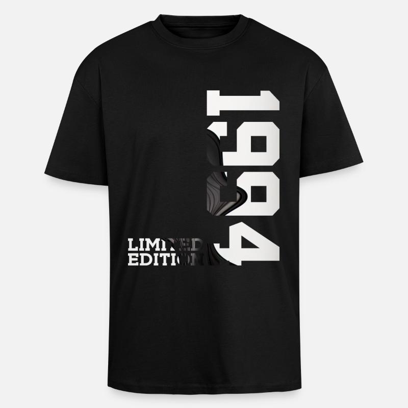 ÉDITION LIMITÉE 32E ANNIVERSAIRE 1994 - T-shirt unisexe oversize épais - noir