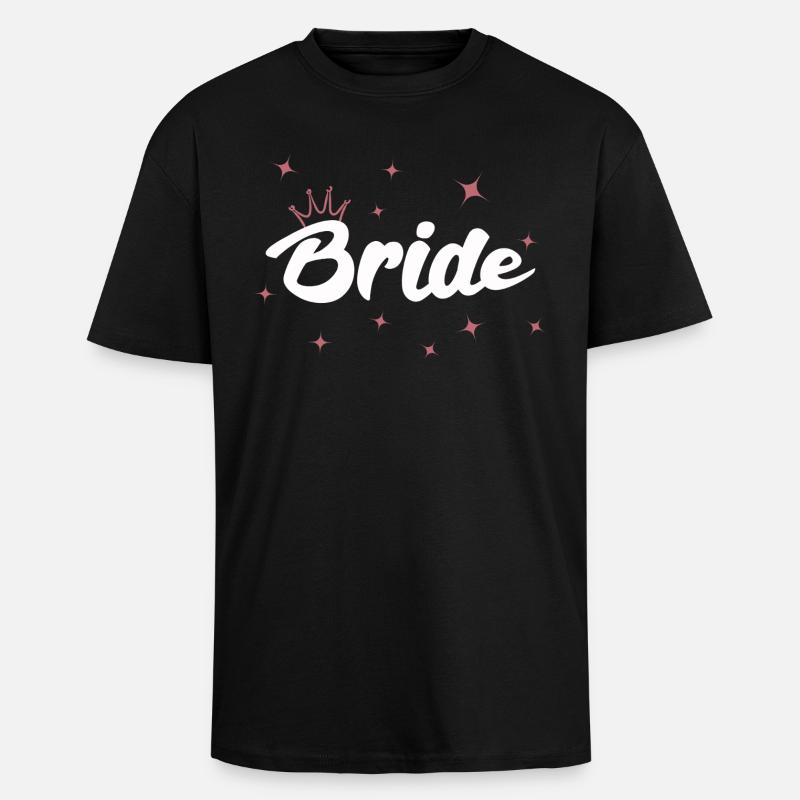 Braut - Oversized Heavyweight Unisex T-Shirt - Schwarz