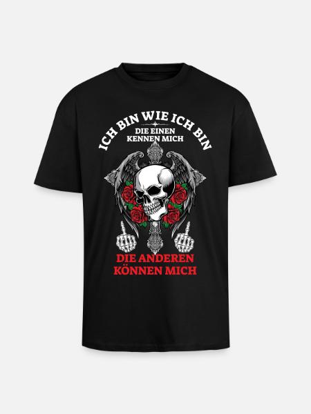 Je suis comme je suis... - T-shirt unisexe oversize épais - noir