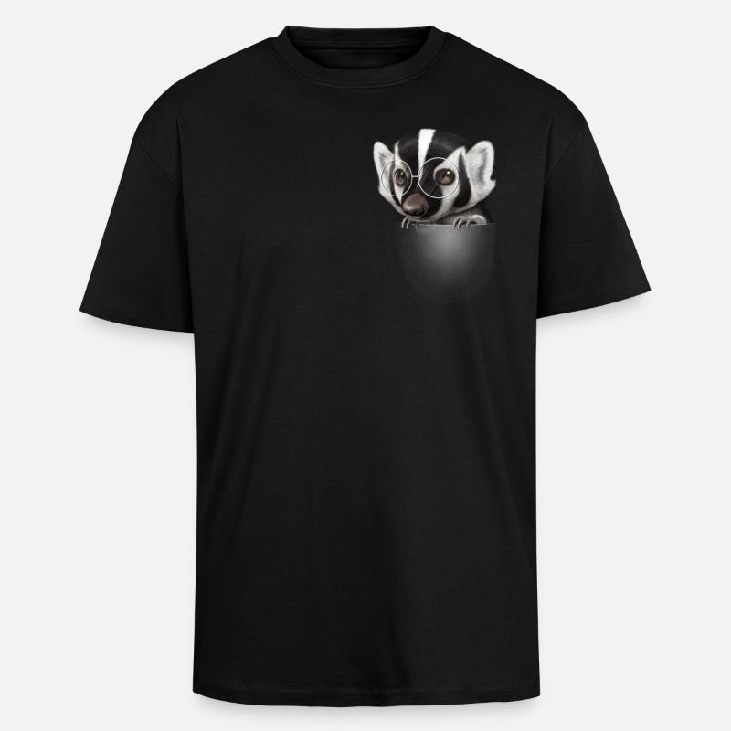 TASCHEN-DACHS - Oversized Heavyweight Unisex T-Shirt - Schwarz