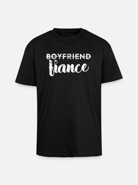 Ex-boyfriend alliance now gift - Unisex Oversized Heavyweight T-shirt - black