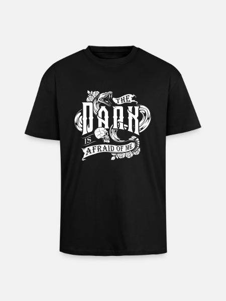 Dark Snake - Unisex Oversized Heavyweight T-shirt - black