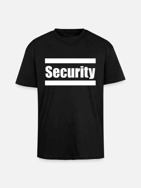 Security - Unisex Oversized Heavyweight T-shirt - black