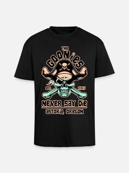 THE GOONIES 8 - Unisex Oversized Heavyweight T-shirt - black