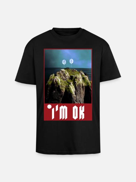 Formally Dressed Chitty-Chatty - Oversized Heavyweight Unisex T-Shirt - Schwarz