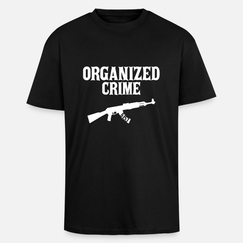 OC - AK-47 - Oversized Heavyweight Unisex T-Shirt - Schwarz