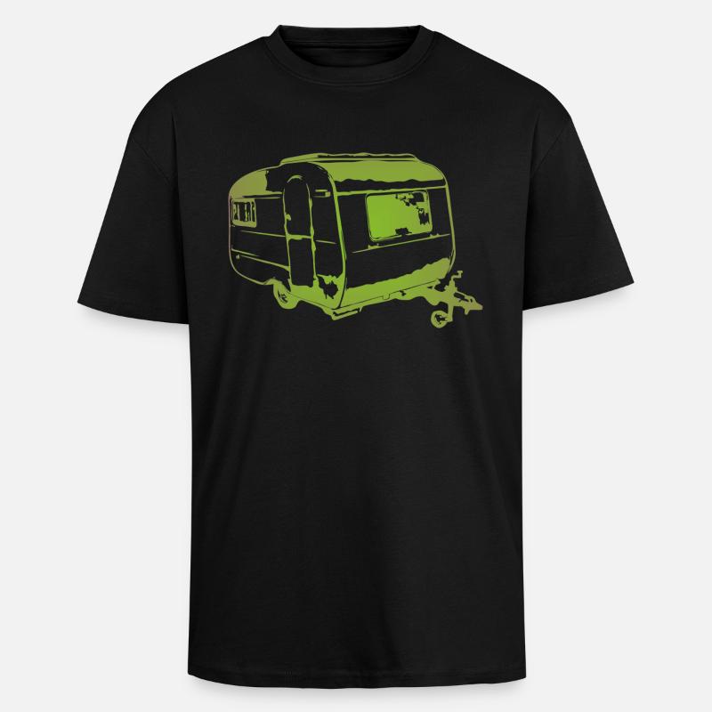 Qek Junior Quek - Oversized Heavyweight Unisex T-Shirt - Schwarz