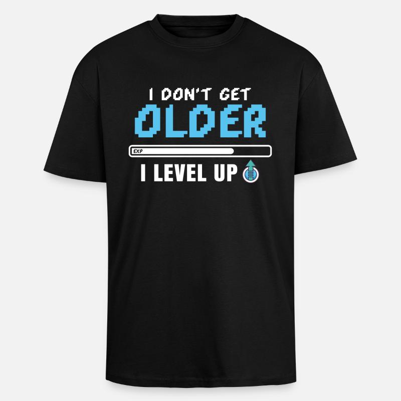 Computerspiele - Oversized Heavyweight Unisex T-Shirt - Schwarz