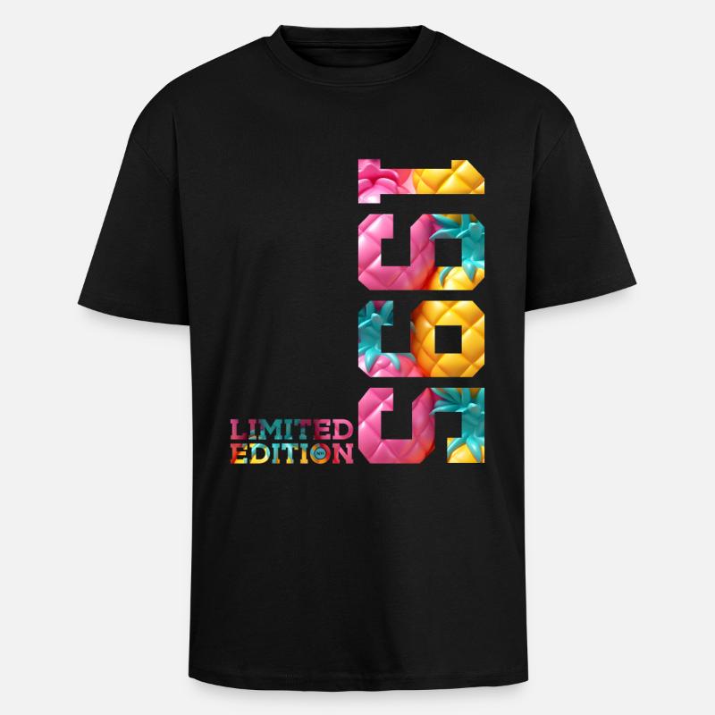 31E ANNIVERSAIRE ÉDITION LIMITÉE 1995 - T-shirt unisexe oversize épais - noir