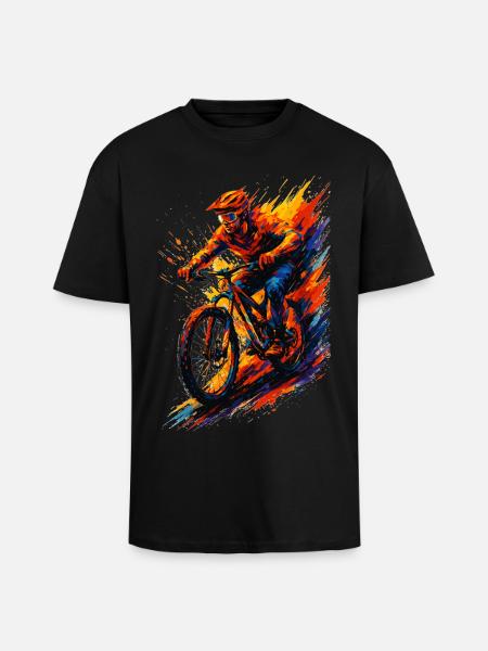 Cadeau cool pour VTTT VTT, - T-shirt unisexe oversize épais - noir
