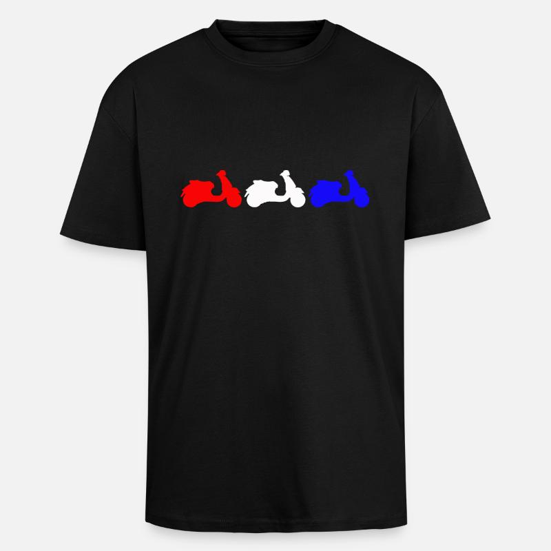 Roller - Oversized Heavyweight Unisex T-Shirt - Schwarz