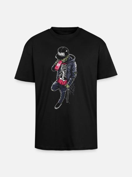 Zombie Swag - Unisex Oversized Heavyweight T-shirt - black