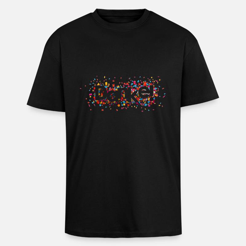 Danke | Firmengeschenk | Geschenkidee | Geschenke - Oversized Heavyweight Unisex T-Shirt - Schwarz