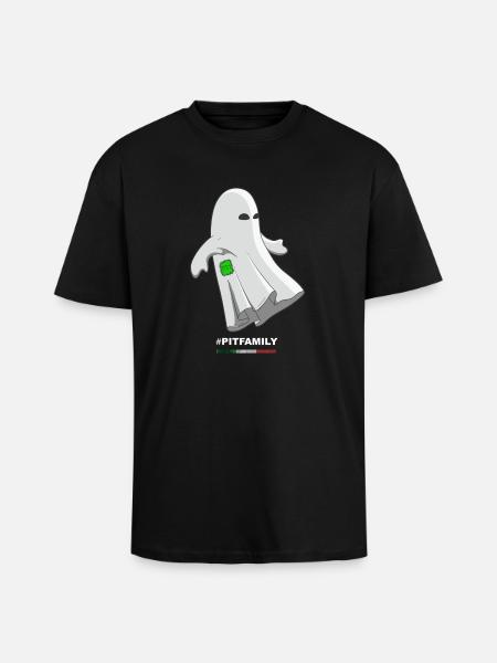 FANTASMA2 - Unisex Oversized Heavyweight T-shirt - black