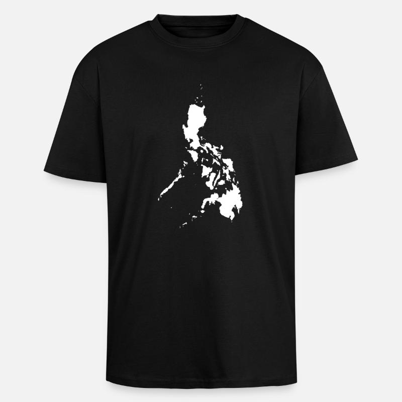 Philippinen originelle Geschenkidee - Oversized Heavyweight Unisex T-Shirt - Schwarz