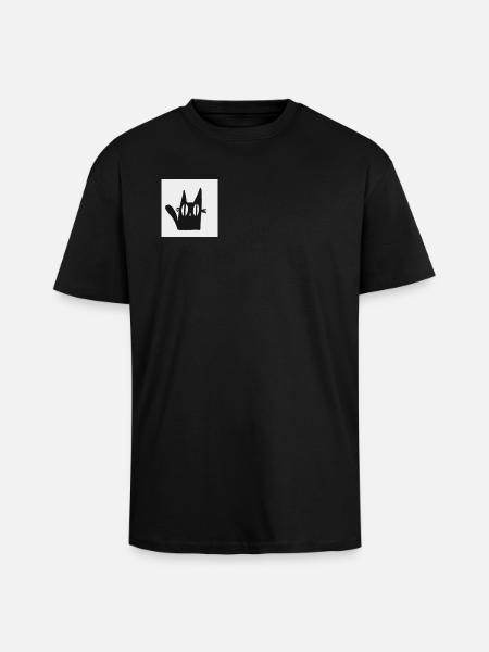 Mimi the Black Cat - Unisex Oversized Heavyweight T-shirt - black