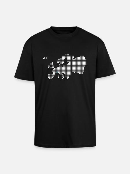 Marseille Nice Toulon Cannes - Unisex Oversized Heavyweight T-shirt - black