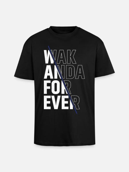 wak anda for ever - Unisex Oversized Heavyweight T-shirt - black