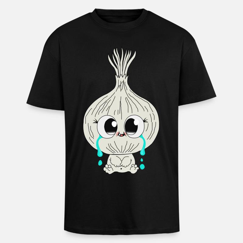 Onion - Unisex Oversized Heavyweight T-shirt - black