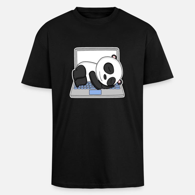 Computer Nerd Programmierer Herren Geschenk - Oversized Heavyweight Unisex T-Shirt - Schwarz