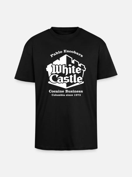 Pablo Escobar - Oversized Heavyweight Unisex T-Shirt - Schwarz