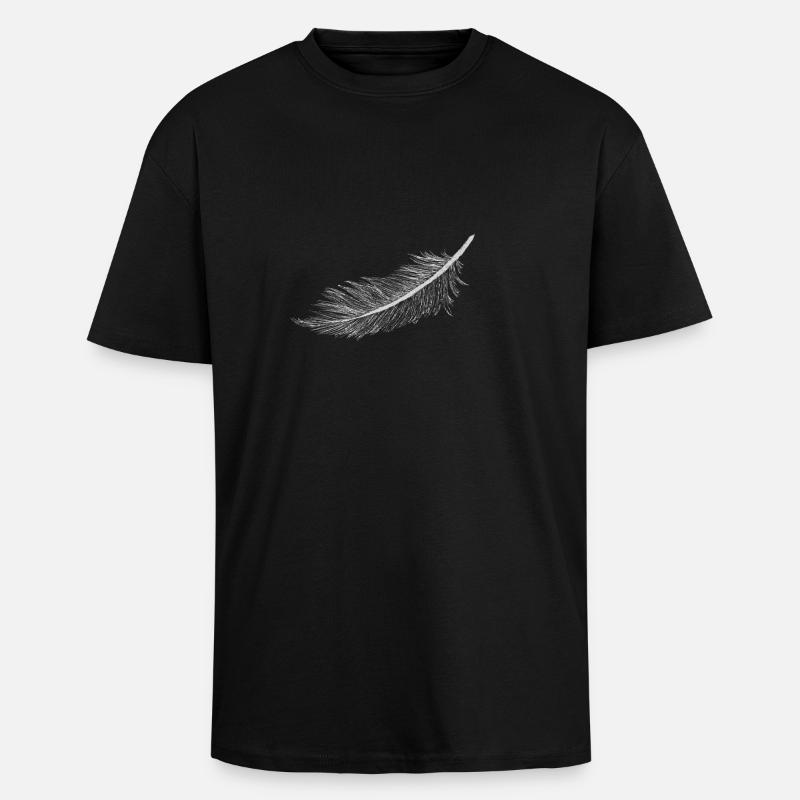 Spring - Oversized Heavyweight Unisex T-Shirt - Schwarz
