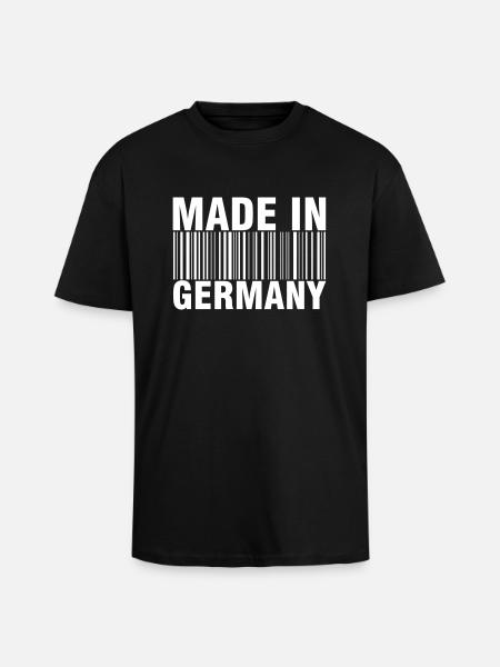Made in Germany - Unisex Oversized Heavyweight T-shirt - black