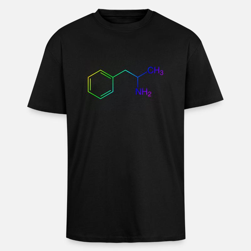 Speed Amphetamin Pepp - Oversized Heavyweight Unisex T-Shirt - Schwarz